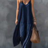 Vestido maxi patchwork bohemio