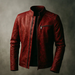 Mario™ | Chaqueta de cuero sintético