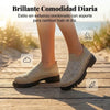 Aria - Mocasines sin cordones con pedrería brillante