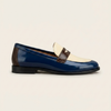Amalia - Mocasines elegantes con diseño bicolor