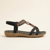 Elsa - Sandalias gladiadoras adornadas