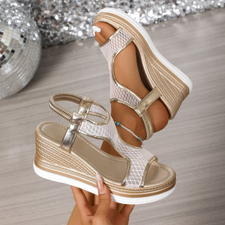 Cristina | Sandalias ortopédicas elegantes con cuña