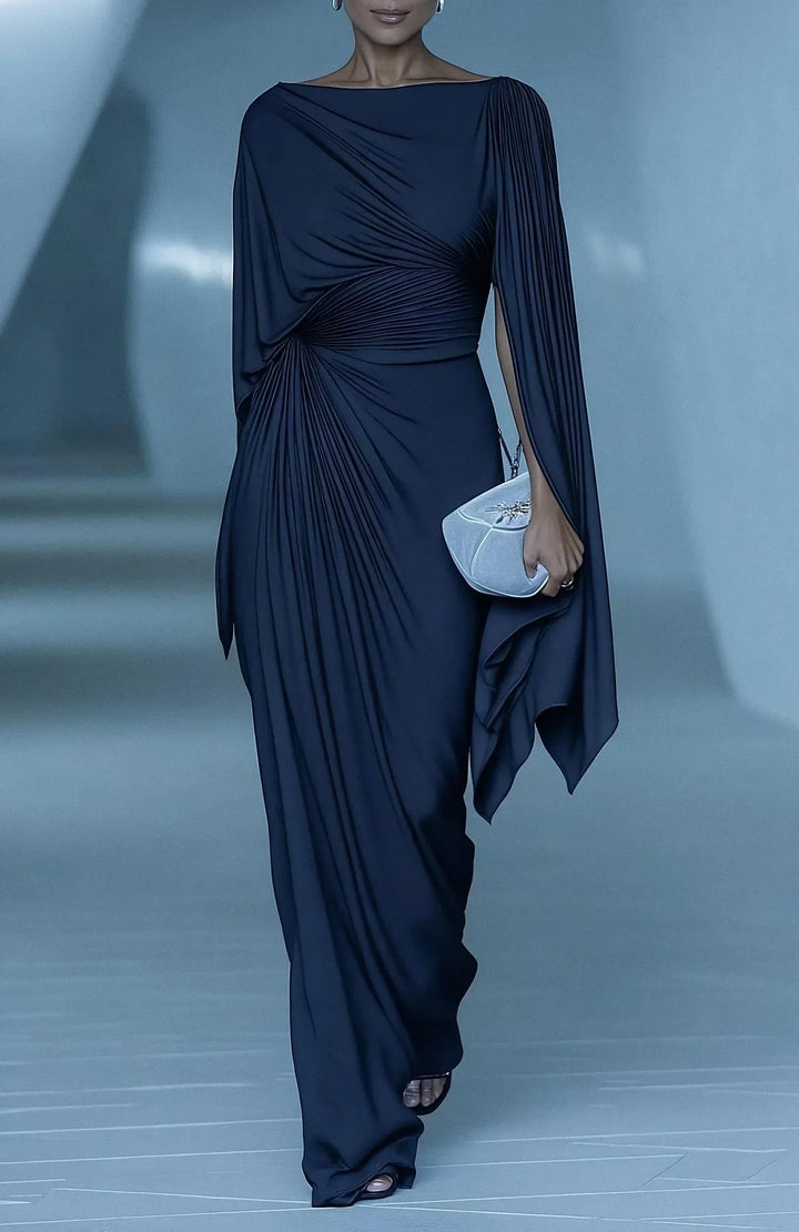 Melyssa™ Faltenwurf Maxikleid