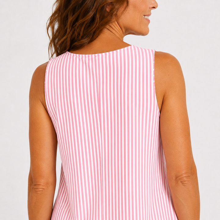 Isabeau – Vestido de rayas con tirantes