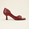 Valentina - Tacones de puntera cuadrada