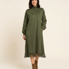 Teresa – Vestido fluido de ante sintético