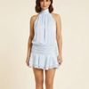 Elia - Mini vestido casual con escote halter