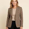 María - Blazer de tweed