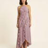 Isadora - Vestido largo cruzado con estampado romántico