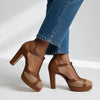 Malena - Tacones retro elegantes con sujeción ergonómica