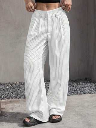 Talia™ | Pantalones de Cintura Alta y Pierna Ancha