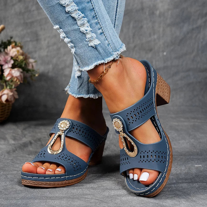 Isela™ | Sandalias ortopédicas elegantes y cómodas
