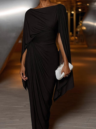 Melyssa™ Faltenwurf Maxikleid
