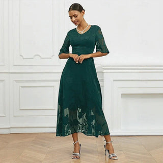 Celira - Vestido con diseño floral sofisticado