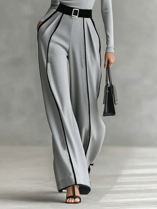 Vera™ | Conjunto elegante con detalle de contraste