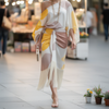 Daniela | Vestido elegante de flecos