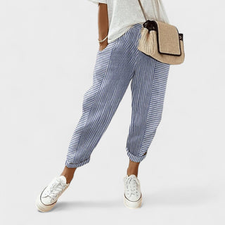 Lucía™ | Pantalones a Rayas con Estilo