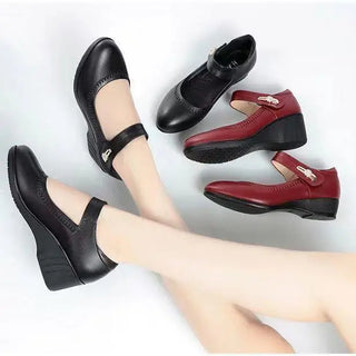 Claudia - Zapatos elegantes de tacón medio