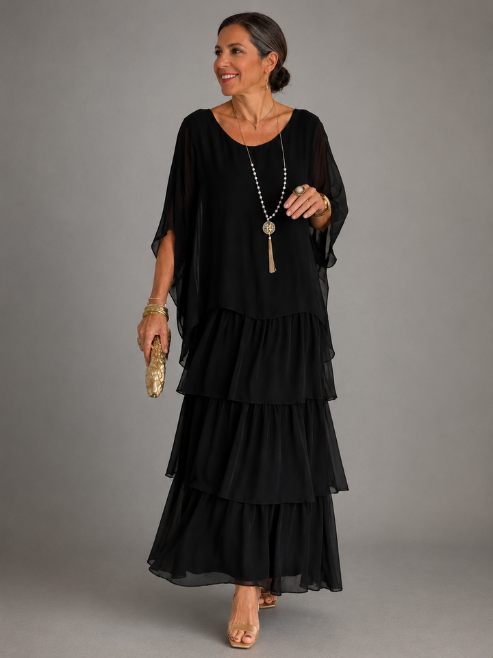 Lara | Vestido largo, elegante y vaporoso