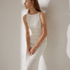 El vestido camisero con textura de ondas de agua