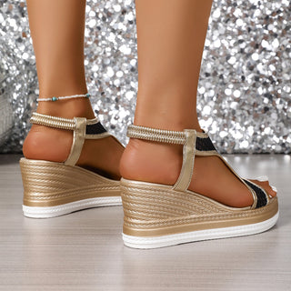 Cristina | Sandalias ortopédicas elegantes con cuña