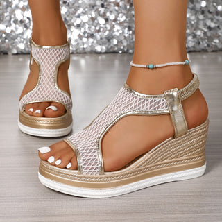 Cristina | Sandalias ortopédicas elegantes con cuña