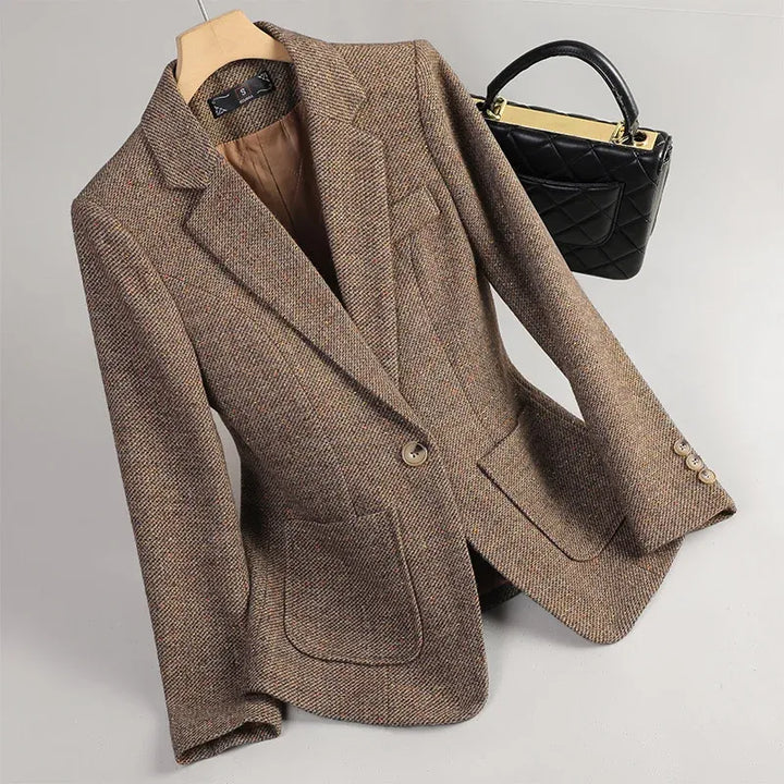 María - Blazer de tweed
