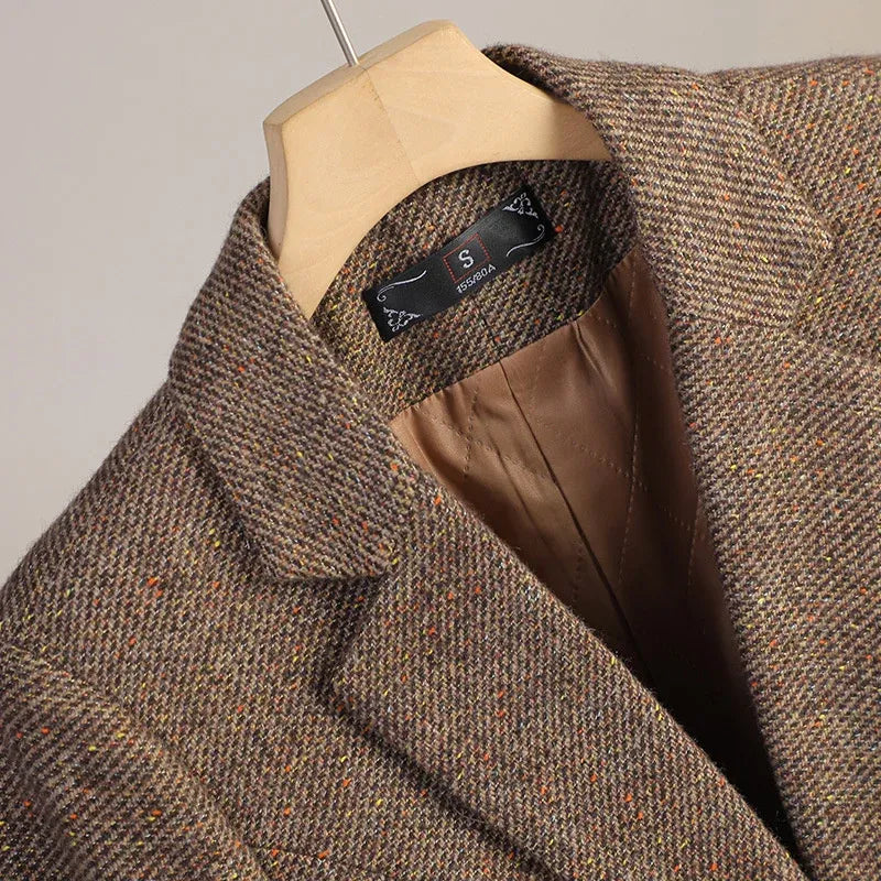 María - Blazer de tweed