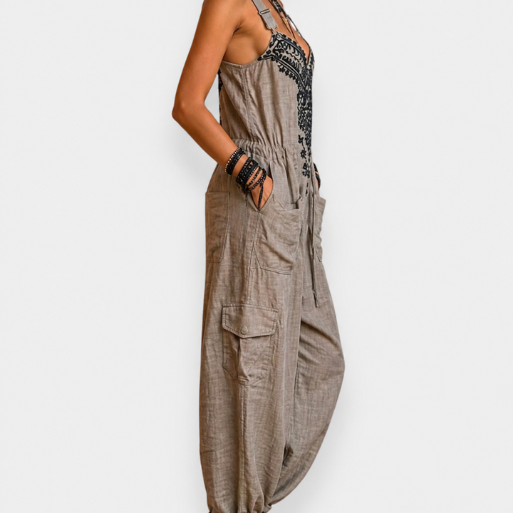 Erminilde | Mono bohemio bordado