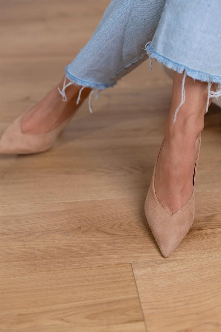Costanza | Zapatos de Tacón Elegantes de Punta Fina