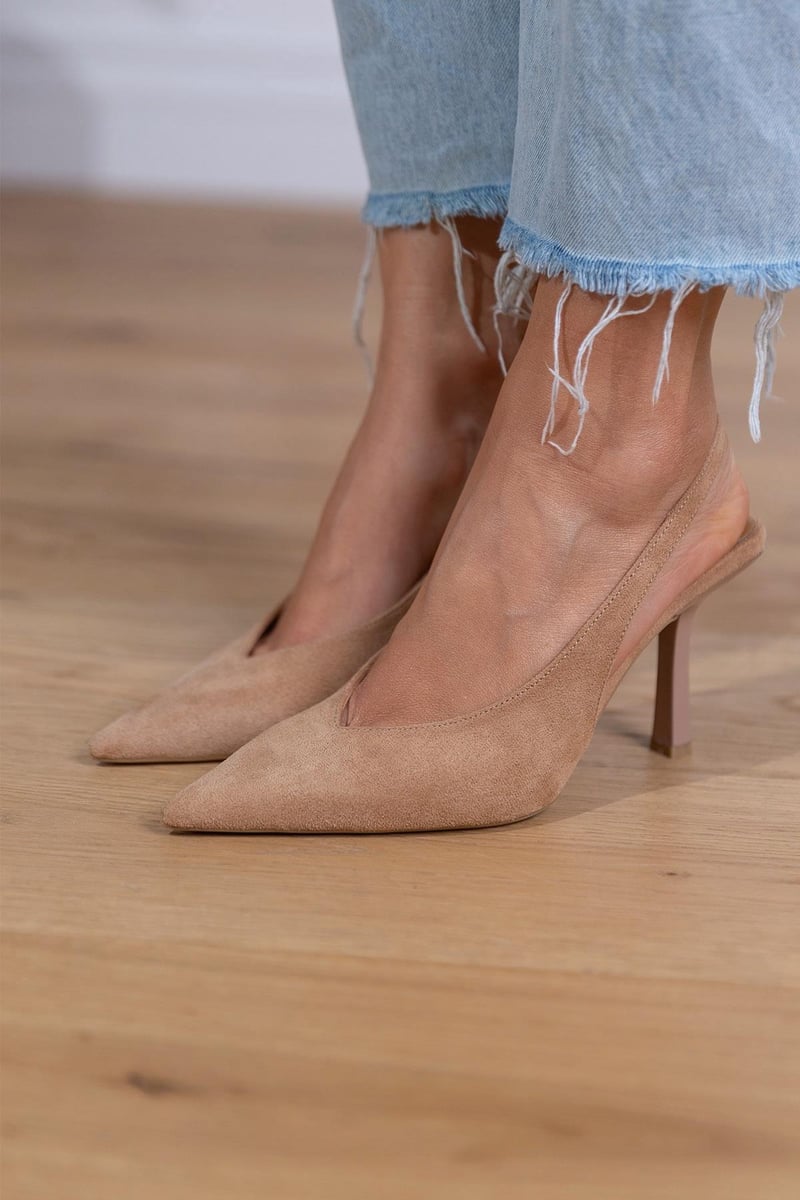 Costanza | Zapatos de Tacón Elegantes de Punta Fina