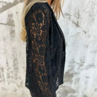 Ariadna - Blazer de encaje floral