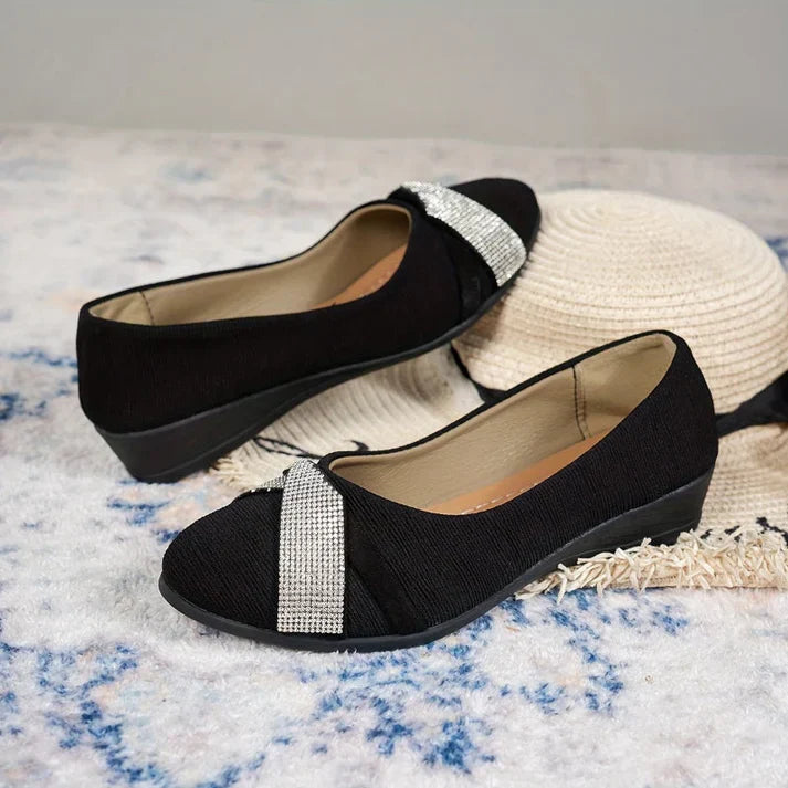 Ariana - Zapatos ligeros y ortopédicos con cuña